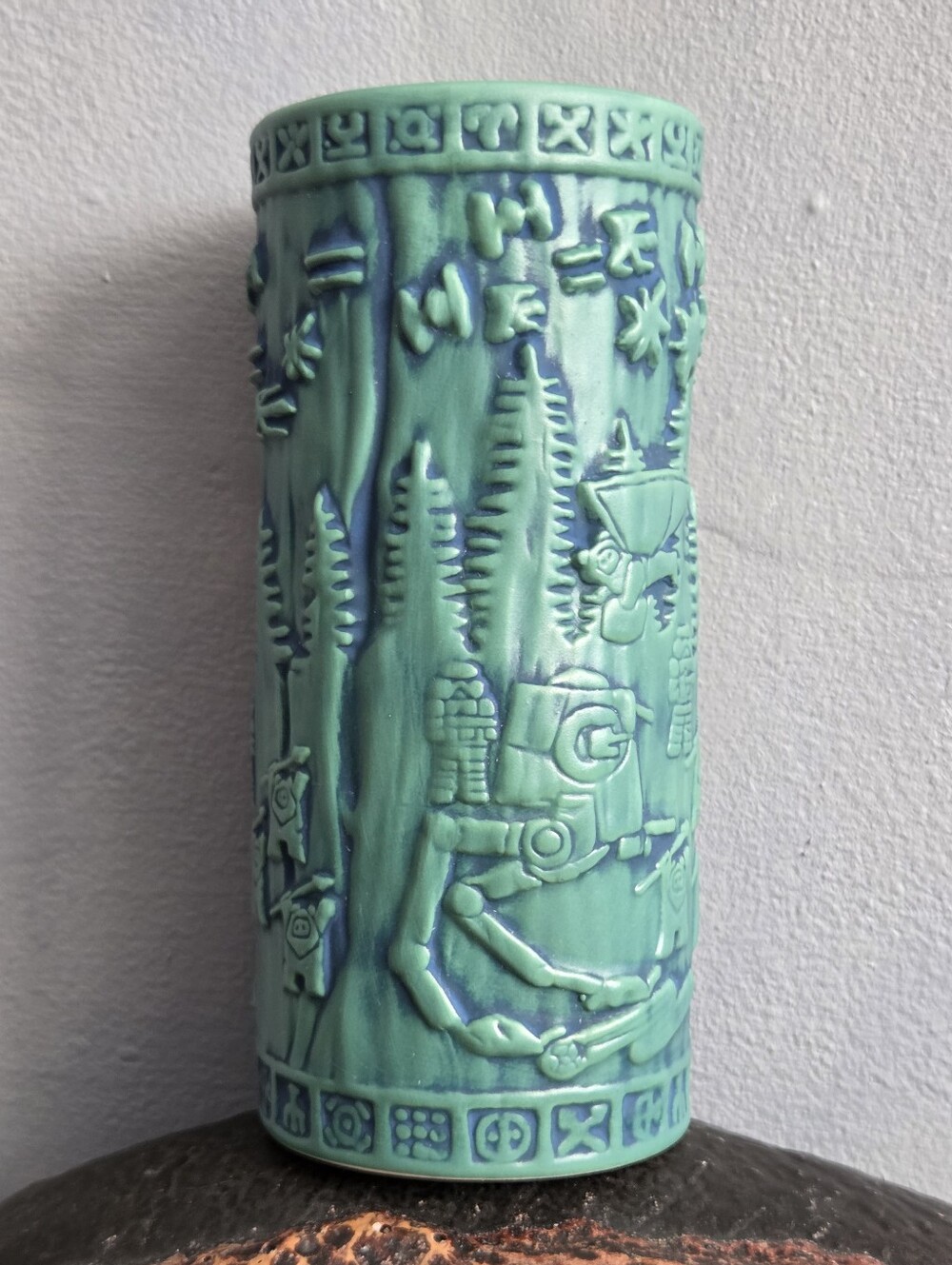STAR WARS 2ND EDITION "YUB NUB" BATTLE OF ENDOR TIKI MUG 2022, UN-USED HEIGHT 7"